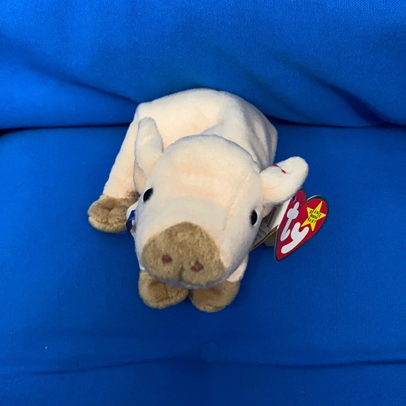 TY Beanie Baby Knuckles Pig NWTs March 251999 ExcellentCondition
